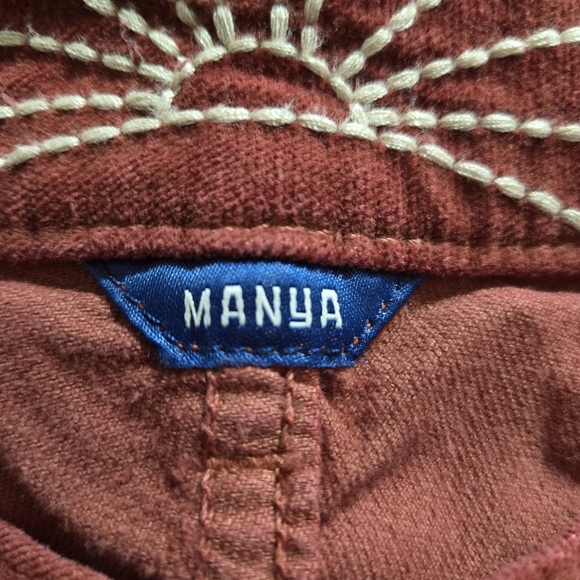 NWOT Daily Blue Corduroy Manya In Swing Pants - Picture 5 of 7